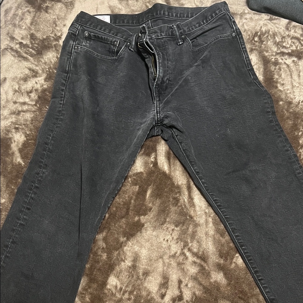 GAP Men's Black Straight Jeans